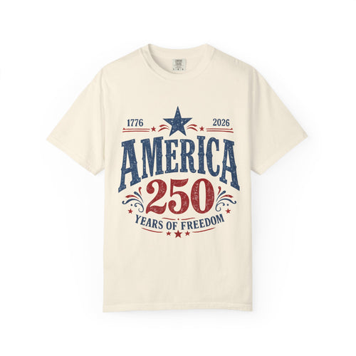 America 250 Years of Freedom T-Shirt | 1776-2026 Patriotic Tee